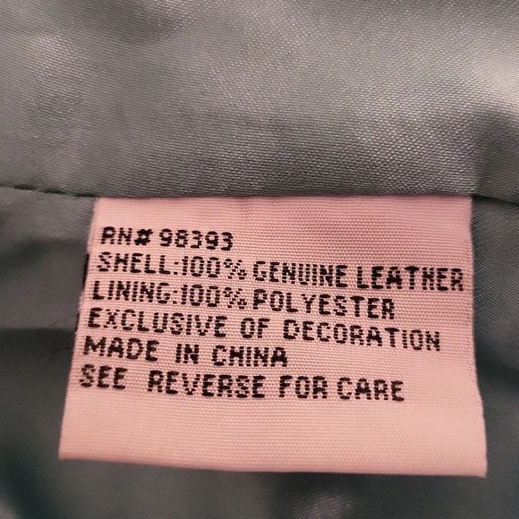 Unique Genuine Leather Jacket L - Picture 5 of 9